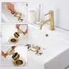 GORDEE Bathroom Vessel Sink Pop Up Drain With Detachable Garbage