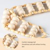 Back Massager Roller Rope Wood Back Roller Massage Manual Relief