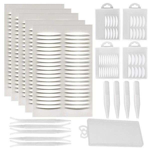 Jaeskeclip 600pcs Eyelid Tape for Hooded Eyes Invisible, Eyelid Tape