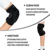 Children Protective Gear Set Soft Adjustable Kid Elbow Pads Knee