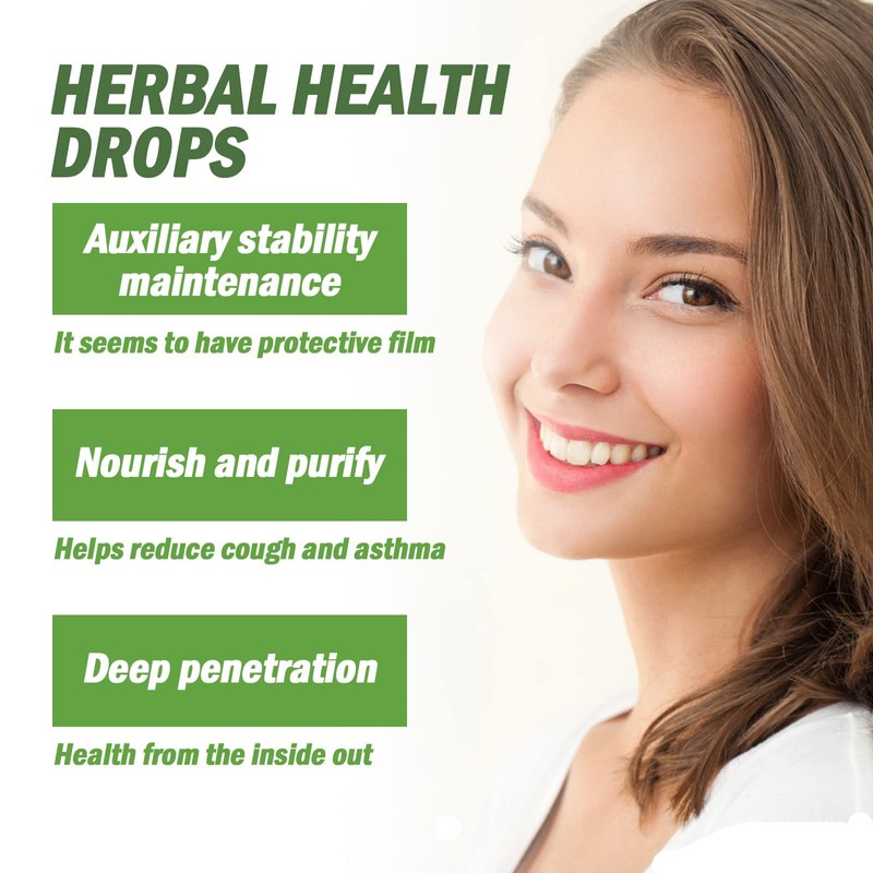 RCSCBC Mullein Drops for Lungs，Dendrobium & Mullein Extract Herbal Drops,