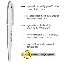 Online Calligraphy Set Air White
