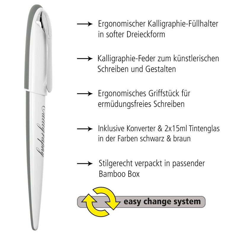 Online Calligraphy Set Air White