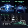 Xgody Touchscreen 4.0K Dash Cam Car Backup Camera 10.26" Wireless