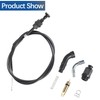 WFLNHB Carburetor Valve Plunger and Choke Cable Kit Replacement for