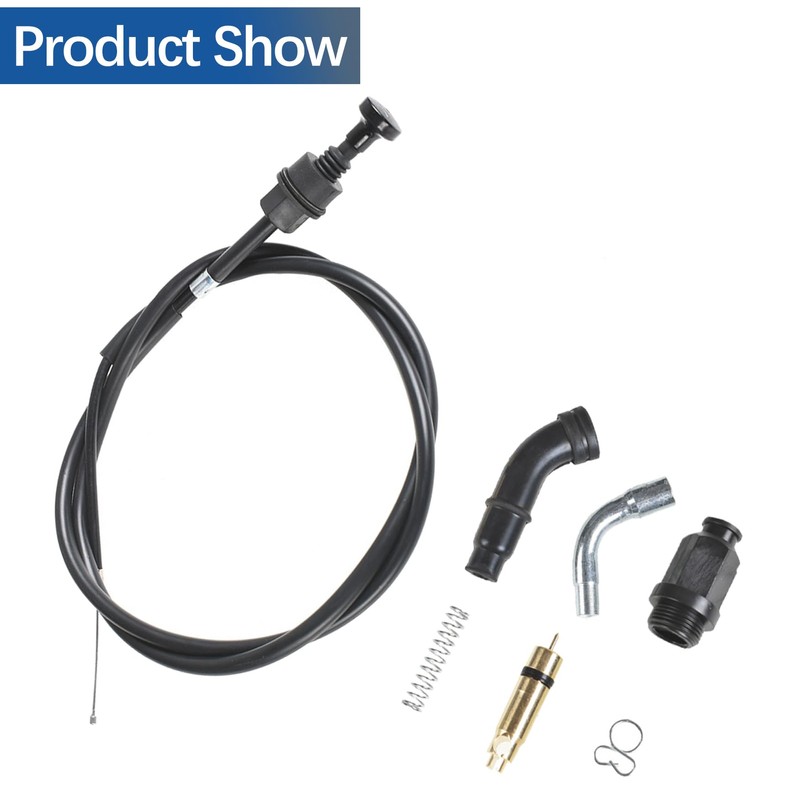 WFLNHB Carburetor Valve Plunger and Choke Cable Kit Replacement for