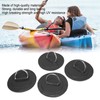 4 Pcs Inflatable Boat DRing Pad Patch PVC Durable Marine