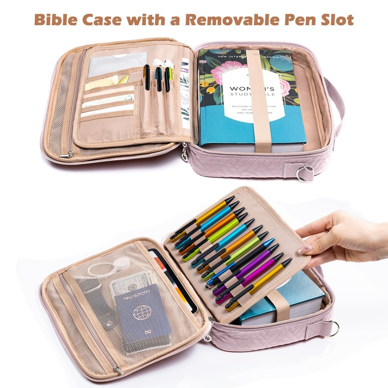 IMAGINING Bible Cover for Women - Stylish Large Bible Covers
