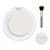Base De Maquillaje En Polvo Compacto Mate Sin Poros Polvo