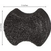 Spongeables Pedi-Scrub Foot Buffer, Charcoal Sweet Sangria, Contains Shea Butter