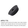 METALLIXITY Rubber Bumper Feet (18x5mm/0.71"x0.2") 10Pcs, Round Leg Pads Floor