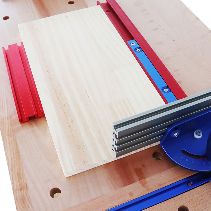 Woodworking Planing Stop Bench Dog Positioning Clamp Tool Set Kit