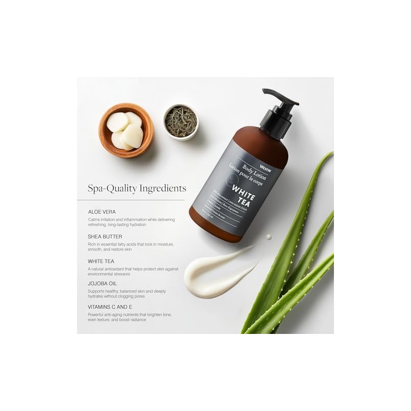 Westin At Home White Tea By Westin Aloe Body Lotion