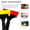 6Pcs Small Squeegee Silicone Window Tint Squeegee Mini Squeegee with