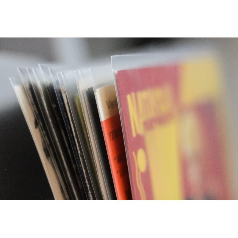 10 7" inch vinyl Single Plastic Polythene Record Sleeves/covers for