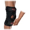 McDavid Rodillera articulada, con correas cruzadas Negro X-large
