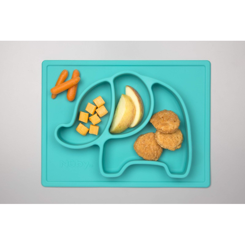Nuby Animal Placemat Non Slip Food Plate