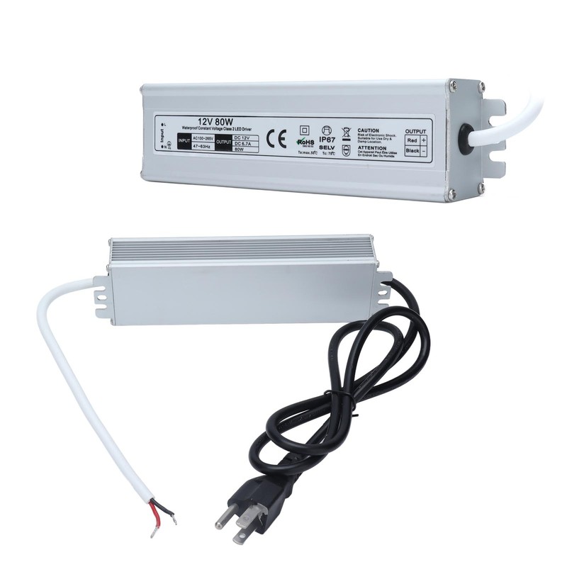 Waterproof IP67 Power Supply High Efficiency Safe Stable Multiple Protection