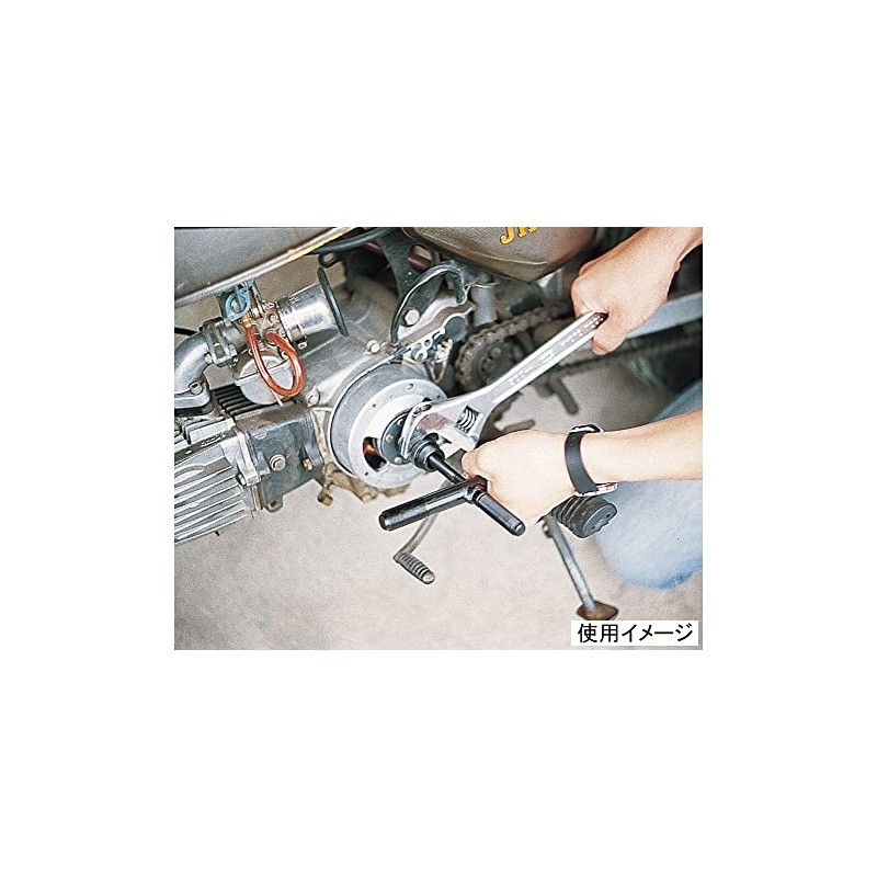 Kitaco 674-0500140 Cross-shaped Flywheel Puller, For Removing Normal Flywheels, Supports
