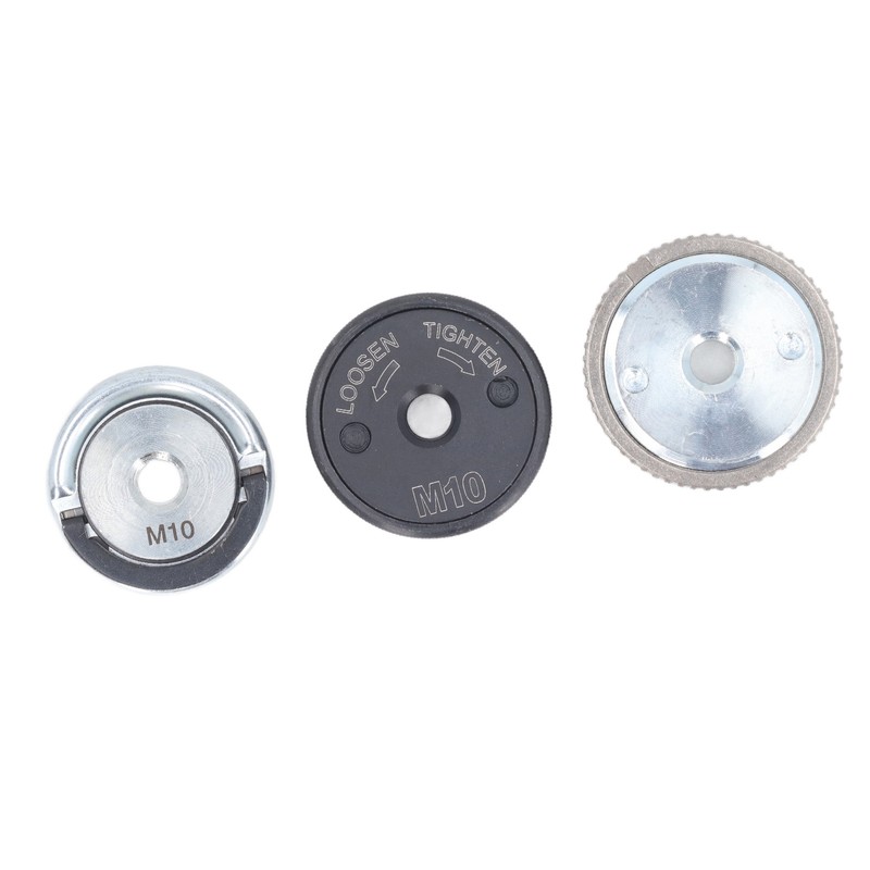 3PCS M10 Angle Grinder Flange Nut Self Locking Pressure Plate