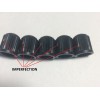 Unbranded TIRE VALVE STEM CAPS W/ RUBBER RING 50 Cosmetic