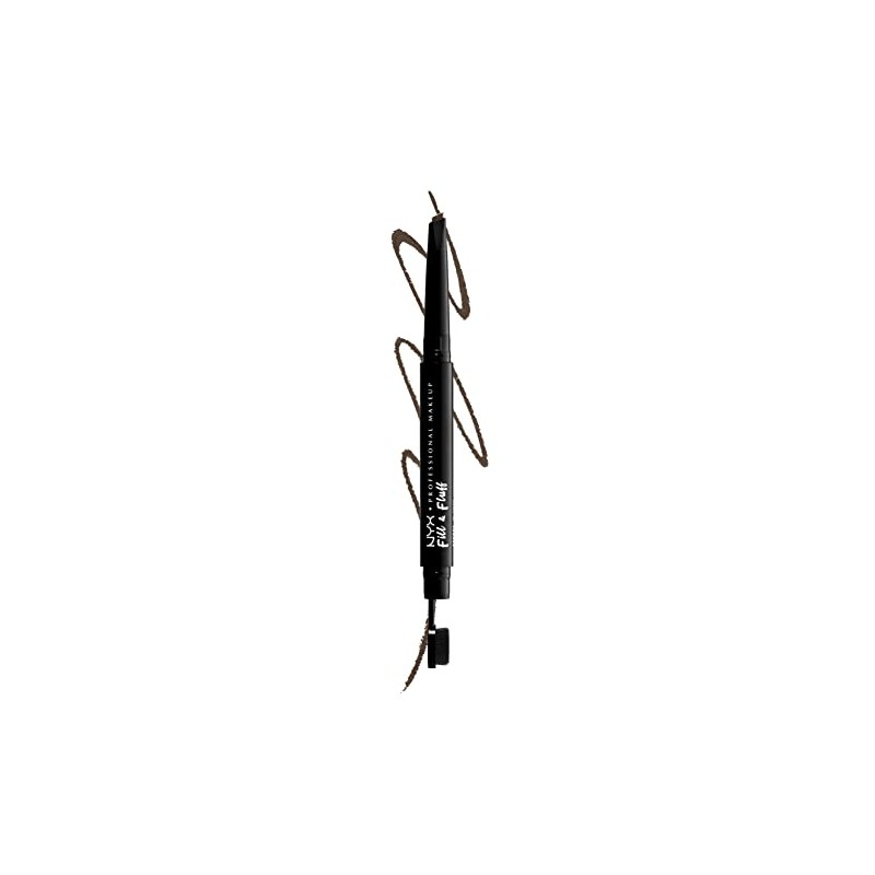 NYX Professional Makeup, Fill & Fluff, Lápiz para Cejas, Tono