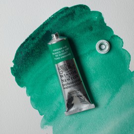 Winsor & Newton 0114696 Professional 37 ml Tube Watercolour Paint, Viridian Hue