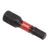 Sealey Impact Power Tool Hexagon Screwdriver Bits Hex 4mm 25mm