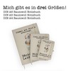 Mr. & Mrs. Panda DIN A5 Baumwoll Notizbuch Bäckerin Leidenschaft