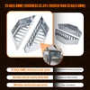 only fire 2Pcs Charcoal Basket Charcoal Briquet Holder BBQ Grilling