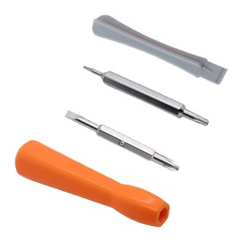 Changyeah Screwdriver Replacement Kit 4Pcs,Doorbell Disassembly Screwdriver, Ring Doorbell Screwdriver Replacement Alloy Steel Double-Ended Screwdriver Tool, Handle Compatible With All Ring Doorbells