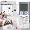 PerFascin Replacement Remote Control for Panasonic A75C3777 CWA75C3778X CS-401CF2-W CS-281CFR
