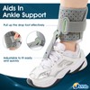 TENB Adjustable Drop Foot Brace Foot Up Afo Brace Unisex