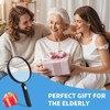 10X Large Magnifying Glass for Reading, Upgraded Handheld Magnifier with