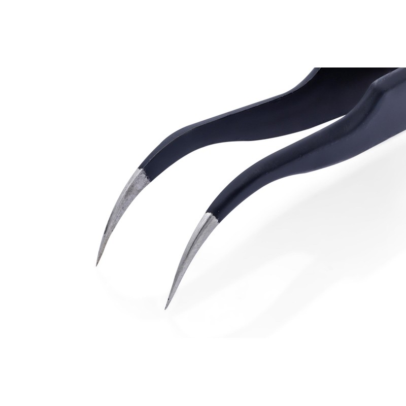 Scotle Tweezers ESD-15 Anti-Static Coated Standard 125 mm Curved Pencil