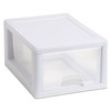 Sterilite Corp. 20518006 Sterilite Stackable Storage Drawer 12 7/8" D