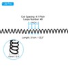 PATIKIL 10mm(3/8") Plastic Spiral Binding Coils, 20 Pcs Binding Spirals