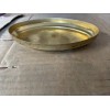Lamp OVAL SOLID BRASS LAMP STAMPED BACKPLATE 6”LONG X 4
