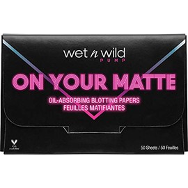 Wet n Wild On Your Matte Blotting Papers 50 sheets (Pack of 1)