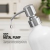 MOMEEMO Soap Dispenser for Kitchen Sink, White Soap Dispenser with
