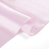 Light Pink Table Runner 12x108 Inches Long, Satin Silk-Like Smooth