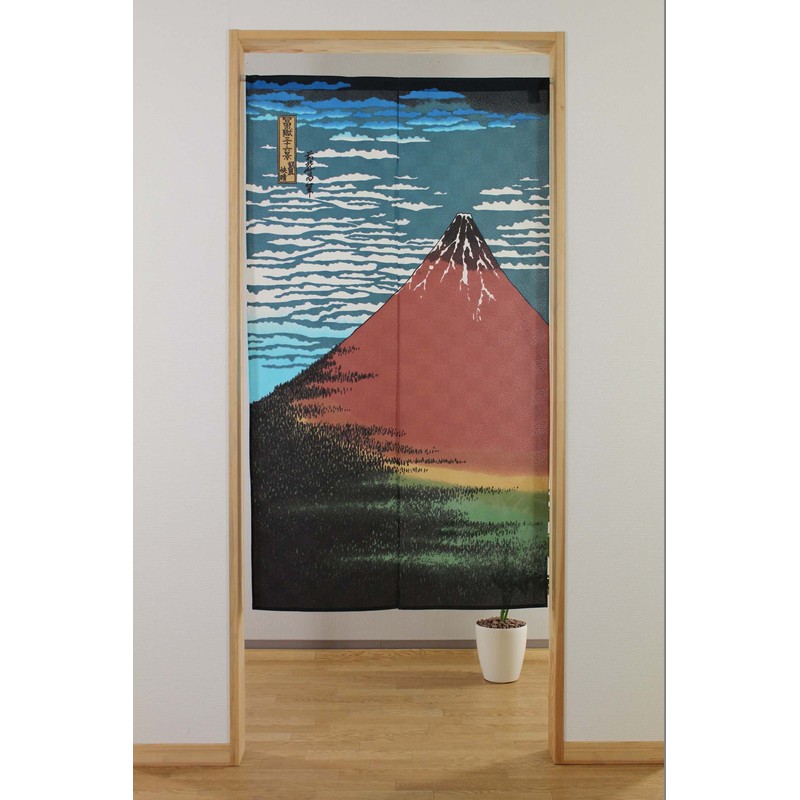 narumikk のれん 赤富士 14-215