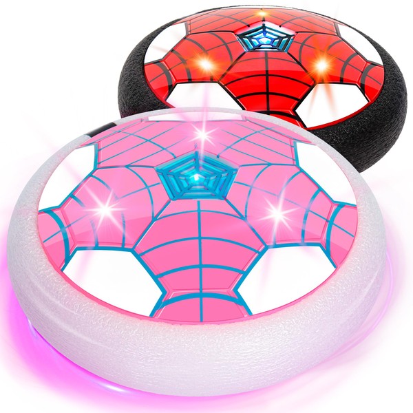 Spider Hover Football 2 Pack - LED Light Up Soccer