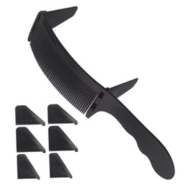 BIUDECO Professional Styling Comb Barber Hair Comb for Men Curved Mens for Hair Cutting Tools