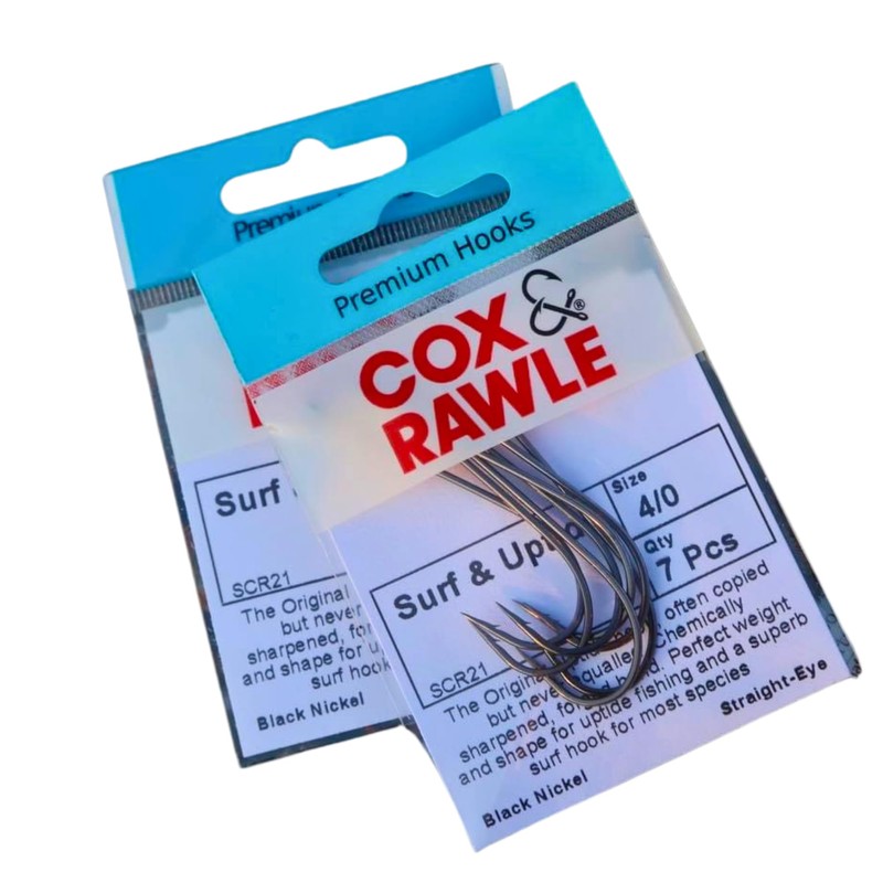 Cox & Rawle Surf & Uptide Sea Fishing Hooks Size