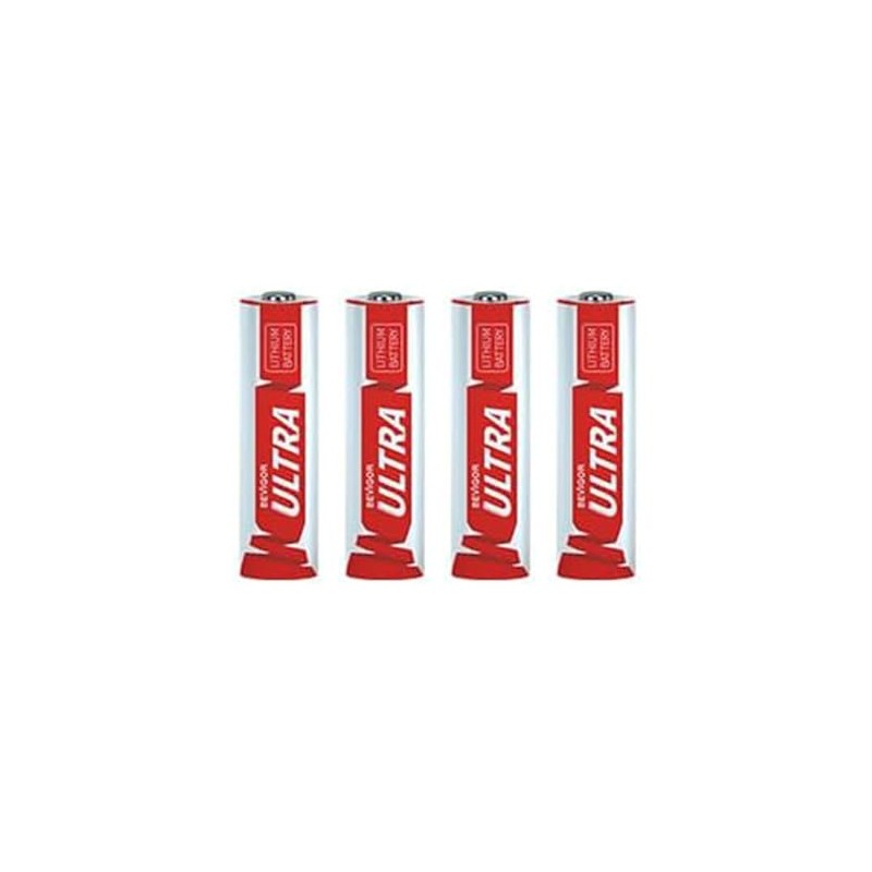 BEVIGOR Lithium Batteries AA, 4Pack Longer Lasting 3500mAh 1.5V Lithium