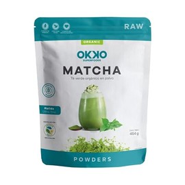 Okko Superfoods Té Verde Orgánico Matcha en Polvo, 454g, Orgánico
