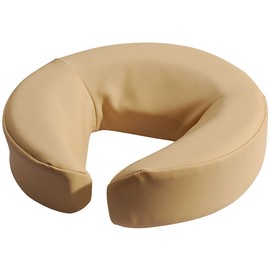 Master Massage New Standard Headrest Face Cushion Pillow for Massage Table, Cream