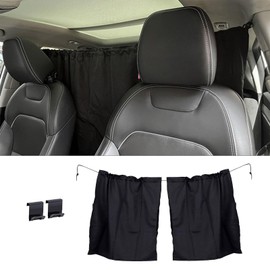 Car Sun Protection Car Divider Curtains Sun Protection 140 x 80 cm Removable Car Divider Curtain for Car Shade Protection Privacy