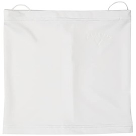 Callaway C22198106 Men's Neck Gaiter, Mask (Sweat Absorbent, Quick-Drying, UPF 50, Cooling Effect), Golf, Men's, 1030_white